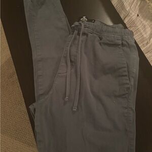 Hollister Gray Sweatpants Comfortable Cotton Blend Joggers